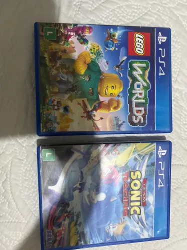 Lego Worlds e Team Sonic Racing