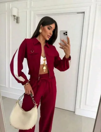 Conjunto casual feminino