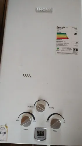 Aquecedor de passagem 15.5L