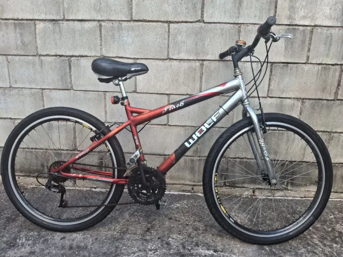 Bicicleta Wolf Flash - Aro 26 - 18 Marchas