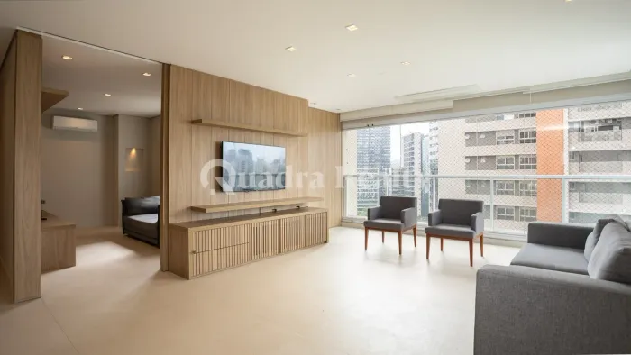 Apartamento mobiliado na Vila Olímpia