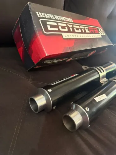 Cano Coyte duplo para moto XRE 190