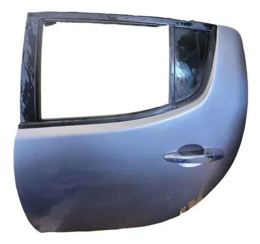 Porta Traseira Esquerda Mitsubishi L200 2009/2012 Traseira Esquerdo Azul