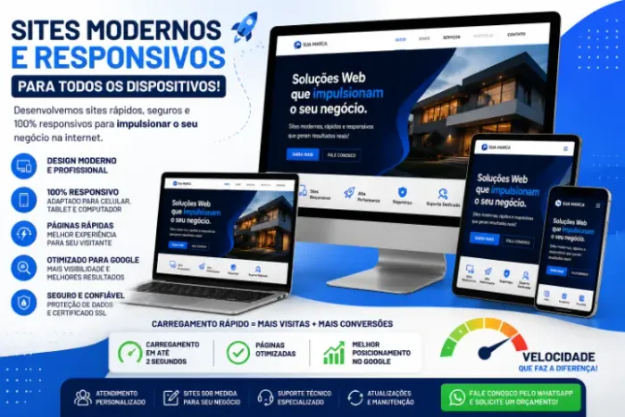 Site profissional ou loading page