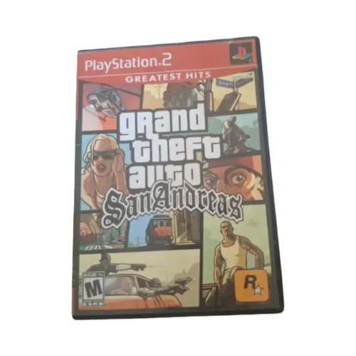 Jogo Grand Theft Auto: San Andreas Greatest Hits Ps2 Físico original