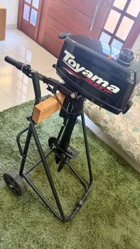 Carrinho Desmontável P/ Motores De Popa Até 30 Hp