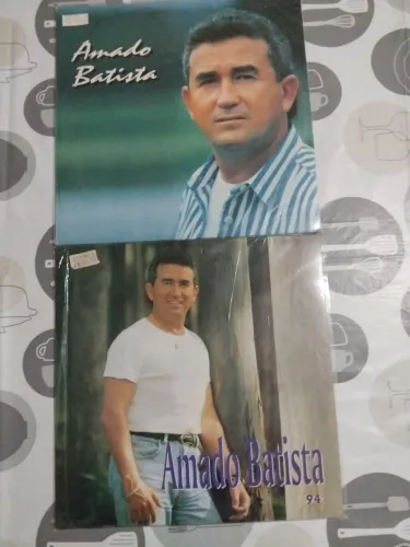 Lps Vinil Amado Batista 1994 e 1995( Excelente estado)