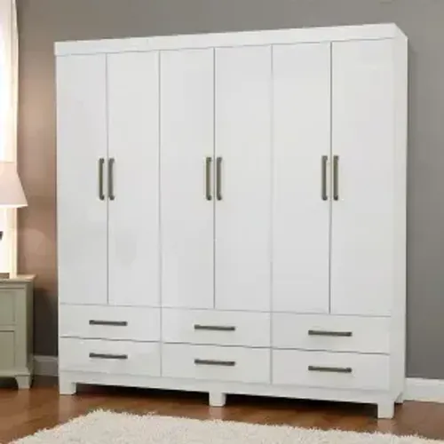 Guarda Roupa Dallas Branco (Pagamento no ato da Entrega)