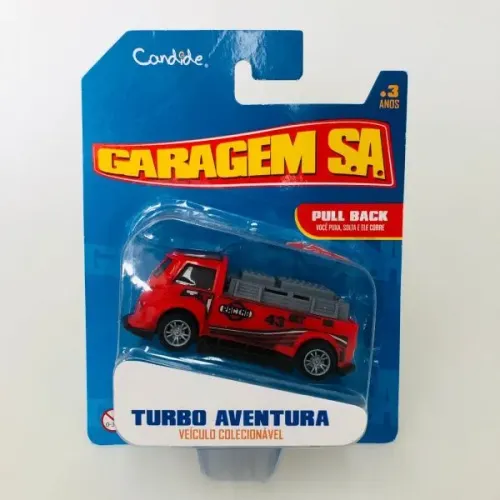 CARRINHO EM MINIATURA, KOMBI À FRICÇÃO DA COLEÇÃO `GARAGEM S.A' CANDIDE