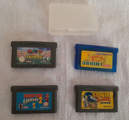 Cartuchos ee GBA