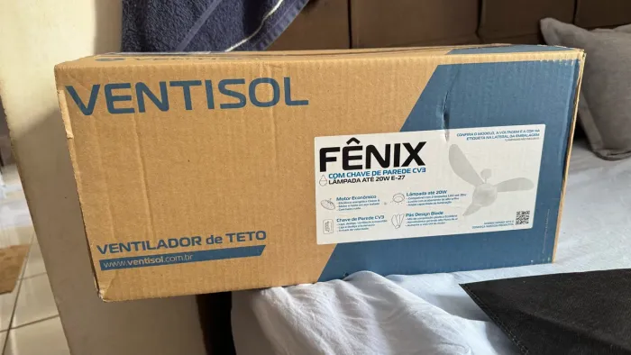 Ventisol ventilador de teto 3 pás