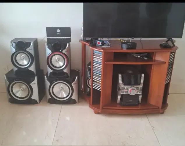 mini system da Samsung da linha Giga Sound Blast So para Retirada Savassi