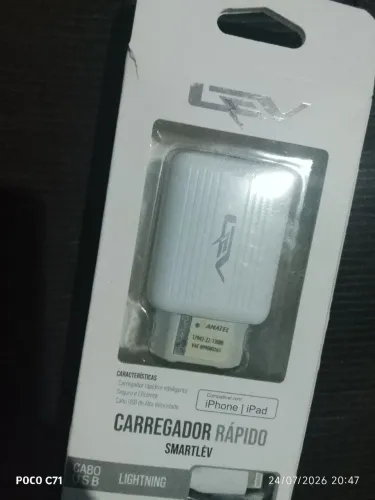 Carregador de Iphone