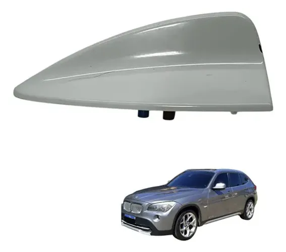 Antena De Teto Tubarao Original Bmw X1 2010 2011 2012 2013 Branco