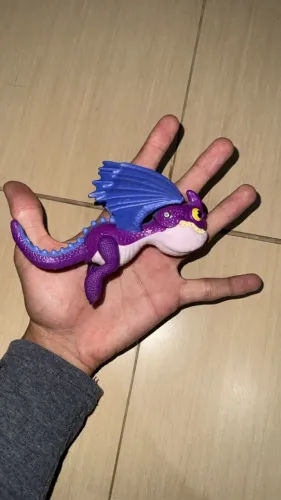 Boneco Como Treinar Seu Dragão colecionável Mcdonald's 