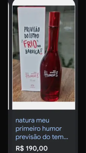 Colônia humor natura