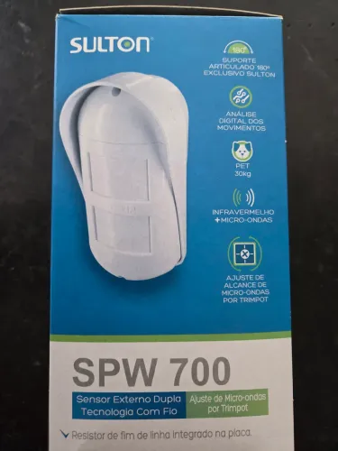 Sensor micro-ondas de uso externo