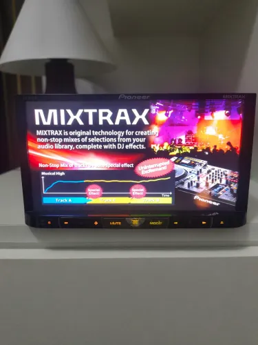 DVD Pioneer AVH- X8580BT Mixtrax 7 polegadas