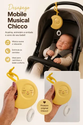 Mobile Musical para bebê Lua - Chicco