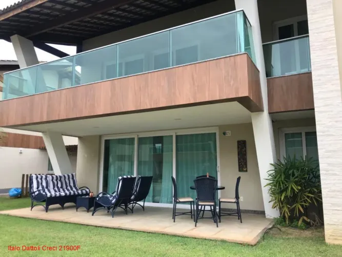 Excelente casa duplex, alto padrão, 4 suítes, mobiliado, beira mar , pé na areia, Itacimir