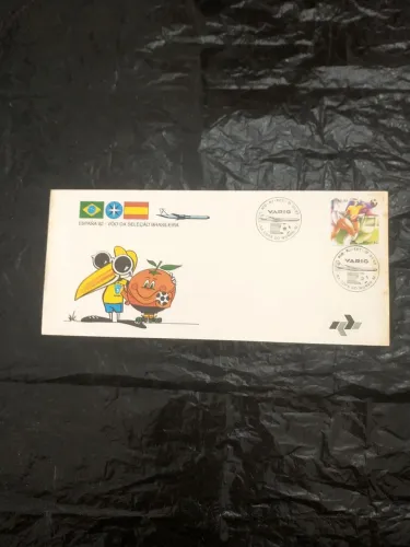 SELOS COMEMORATIVO DA SELECAO BRASILEIRA 82