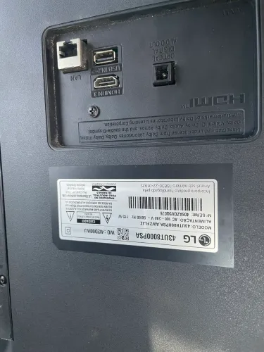 Tv LG 43 polegadas 2meses de uso só