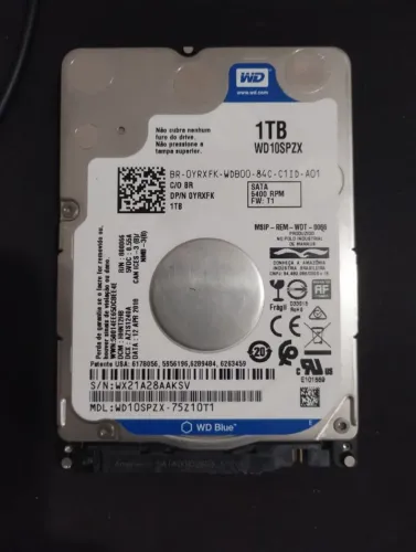 HD de notebook