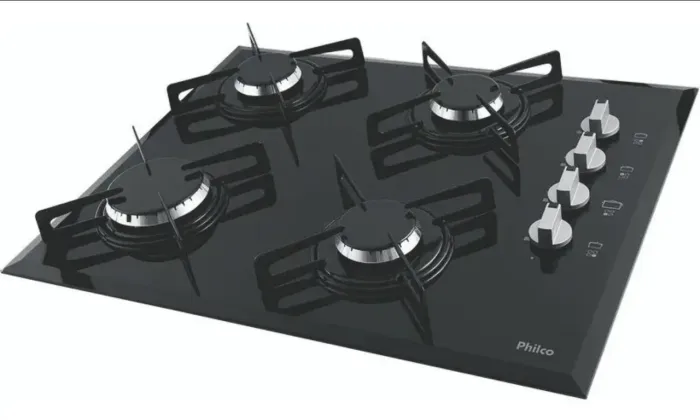 Cooktop 4 bocas a gás Philco