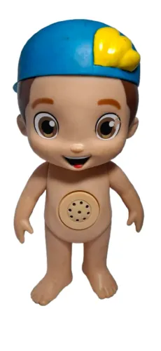 Boneco Luccas Neto Musical - Aventureiro Azul Baby Brink