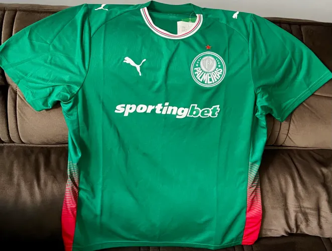 Camisa Palmeiras Home 2026 torcedor puma original Gg