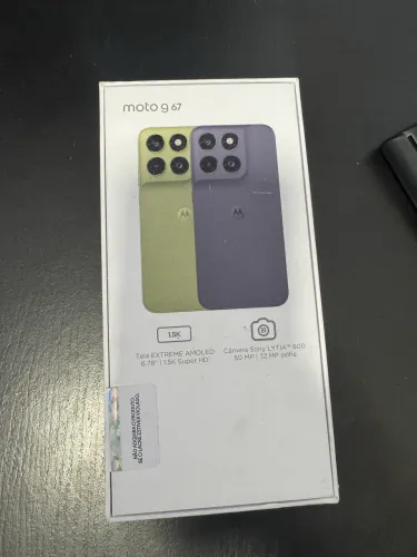 Moto G 67 chumbo lacrado, valor de nota 1499,90 faço por 1000,00 nota fiscal e garantia.