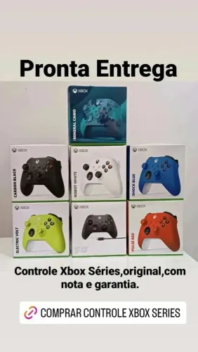 Controle Xbox séries novo