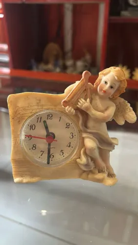 Relogio vintage Anjo Quartz década 90 funcionando!