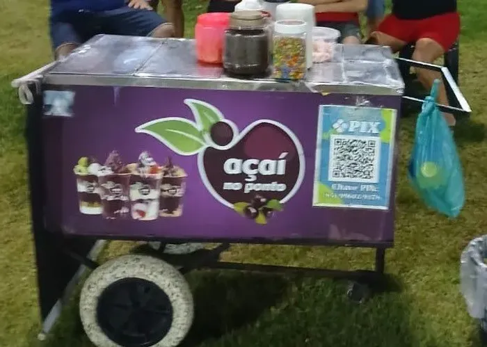 carrinho de Açaí