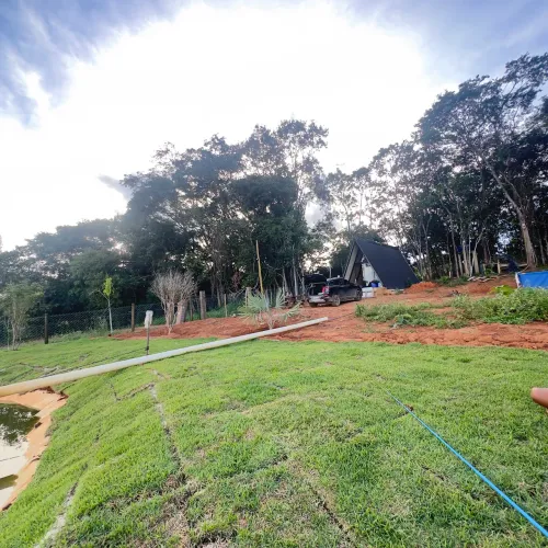 Vendo chácara , com chalé pronto pra uso !