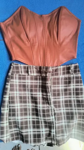 Roupa são João feminina tamanho p grande