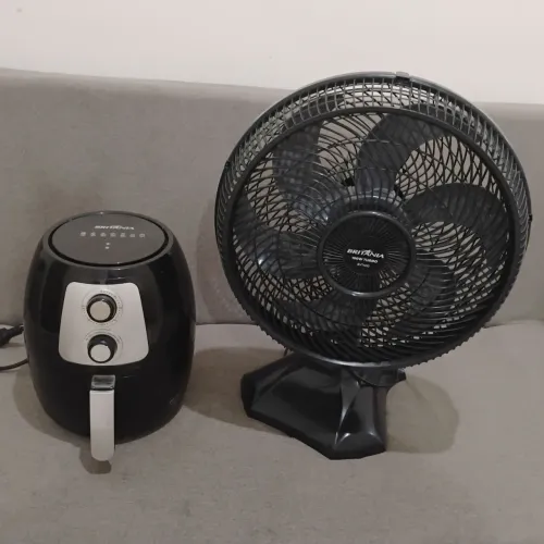 Vendo Airfryer e ventilador Turbo