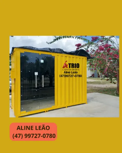 Container Escritório Novo Navegantes SC - Pintura Ind. Acoplável