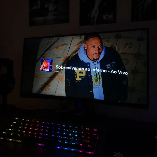 Monitor gamer 200hz 25pol