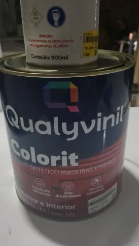 Tenho algumas lata de tinta óleo de 3.600 litros 