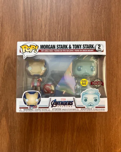 Funko Pop! MORGAN STARK & TONY STARK 2pack