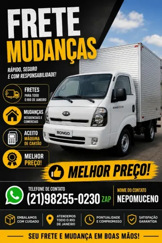 Fretes e mudança