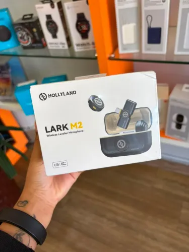 Microfone Hollyland Lark M2 Original Tipo C Lacrado Disponível