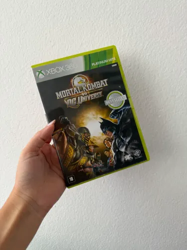 Jogo Mortal Kombat vs DC universe Xbox 360 original