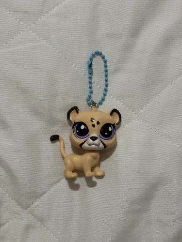 Littlest pet shop chaveiro de chita