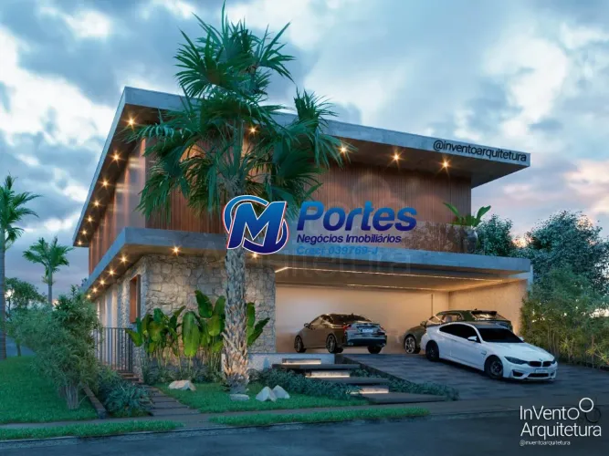 Casa Quinta golf Jardins, 2 suítes master closet, 3 quartos suítes, area gourmet, elevador