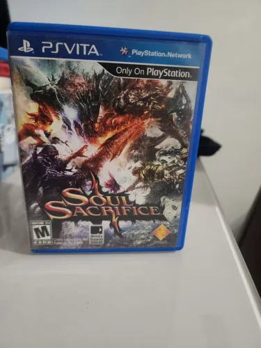 Jogo para psvita mídia física usado Soul sacrifice