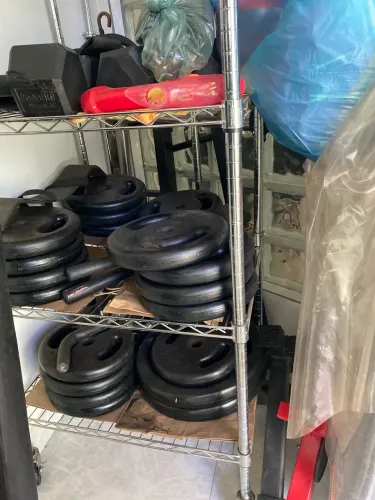 Vendo anilhas emborrachadas da marca equilíbrio preço por kl 12 reais