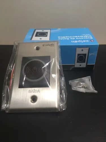 Botoeira No Touch Saída Infravermelho Inox Controle Acesso - NOVO