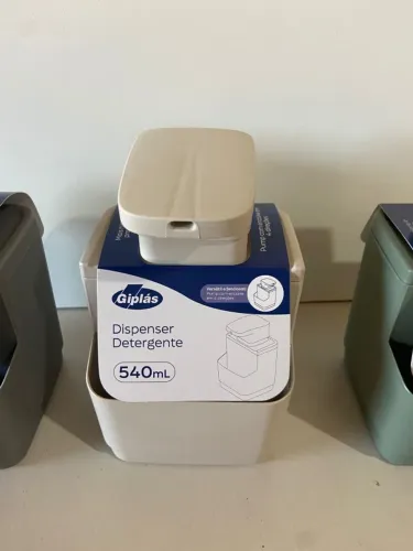 Dispenser para Detergente 540ml Giplás - Praticidade e Organização para sua Cozinha!